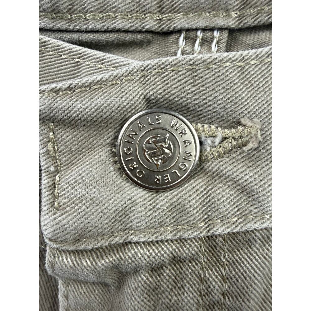 Wrangler Mens 30x32 Khaki Beige Carpenter Pants Relaxed Fit Utility Workwear Y2K - Picture 5 of 15